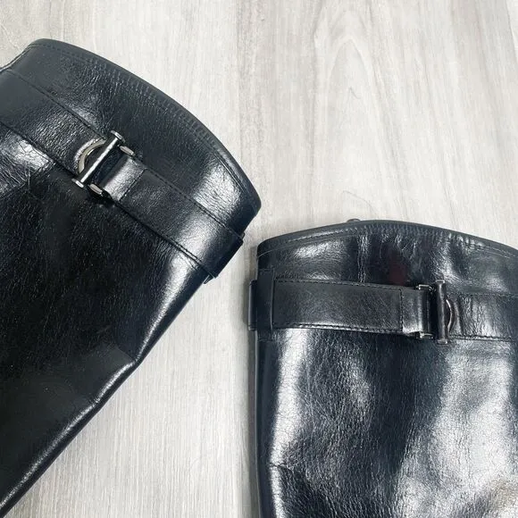 Tory Burch Black Leather Boots