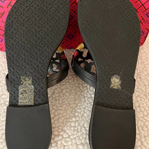 Tory Burch Miller Embroidered Sandals