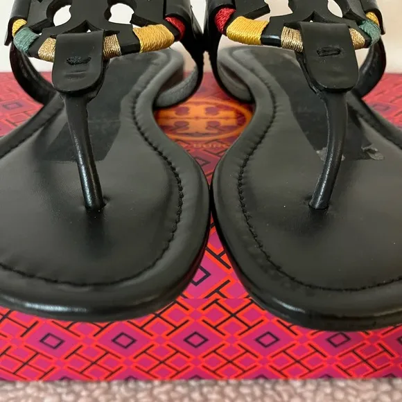 Tory Burch Miller Embroidered Sandals