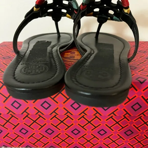 Tory Burch Miller Embroidered Sandals