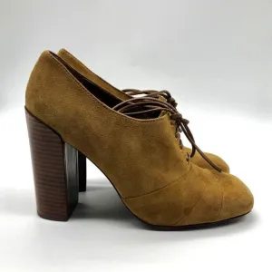 Tory Burch Stella Solid Oxford Leather Suede