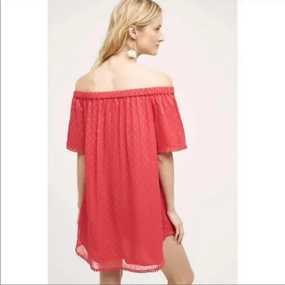 TRYB Andorra Anthropologie Strapless Mini Dress Medium
