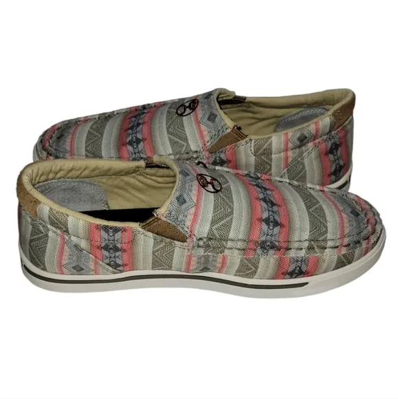 Twisted X Hooey Slip-On Loper Women Shoes Size 6M YHYCOO7