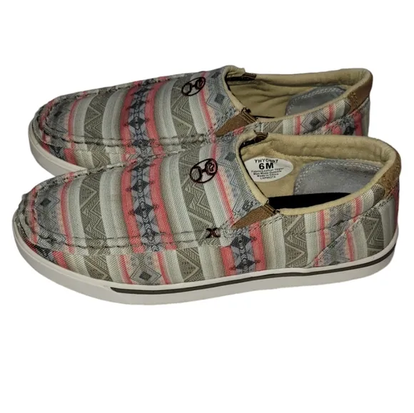 Twisted X Hooey Slip-On Loper Women Shoes Size 6M YHYCOO7