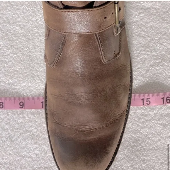 UGG Australia Graham Espresso Leather Ankle Boots 9.5