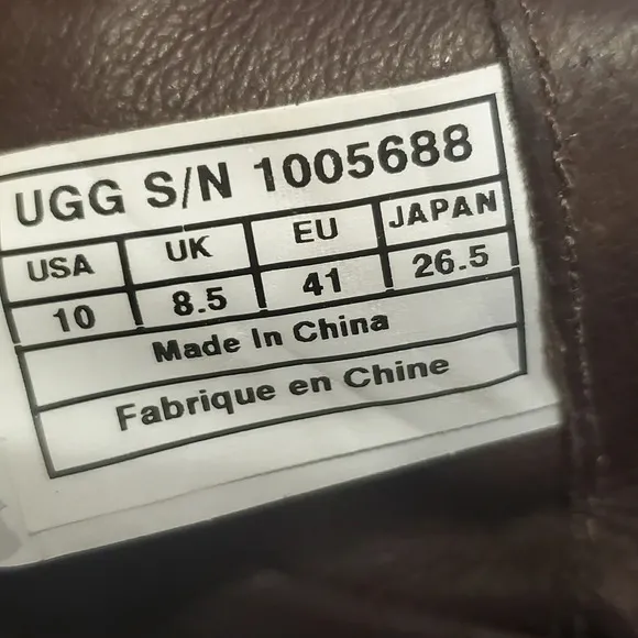 UGG Australia Women's Marela Convertible Combat Boots Dark Lace 10