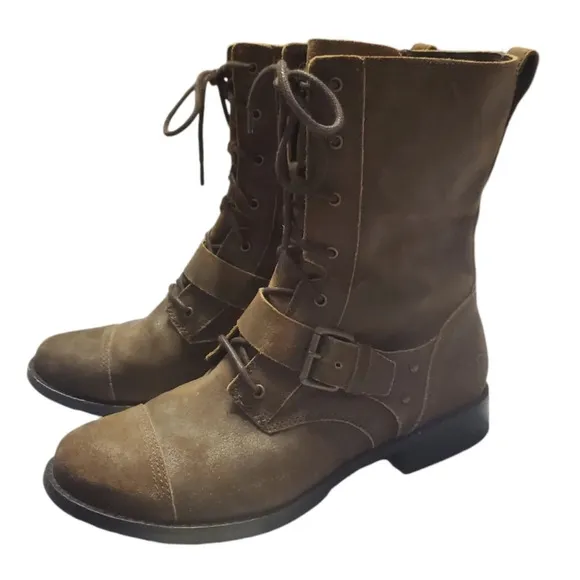 UGG Australia Women's Marela Convertible Combat Boots Dark Lace 10