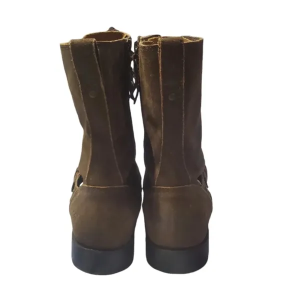 UGG Australia Women's Marela Convertible Combat Boots Dark Lace 10