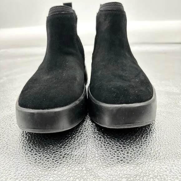 UGG BOOTS shoes boots bootie boom ankle platform classic black suede 7