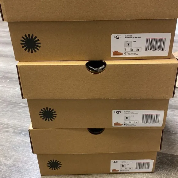 UGG | Classic Ultra Mini Boots In Chestnut NEW All Sizes
