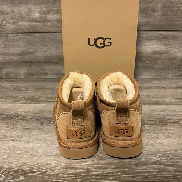 UGG | Classic Ultra Mini Boots In Chestnut NEW All Sizes