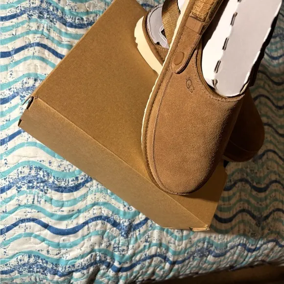 UGG girls Brown Slip-On Shoes stylish