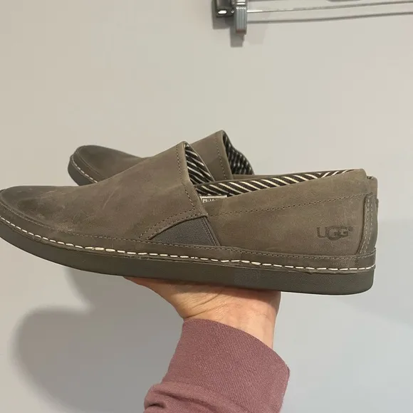 UGG Gray Loafers Slip-On Shoes