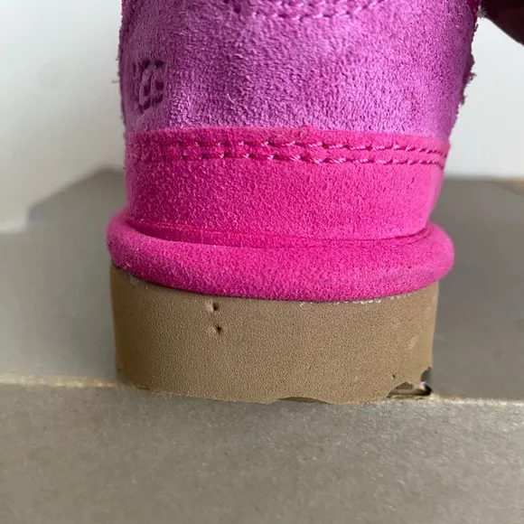 Ugg Highland Hi Heritage Pink Toddler Boots - SZ 9 C