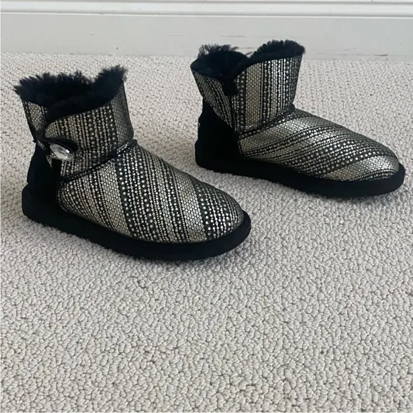 UGG Mini Bailey Bling Boots