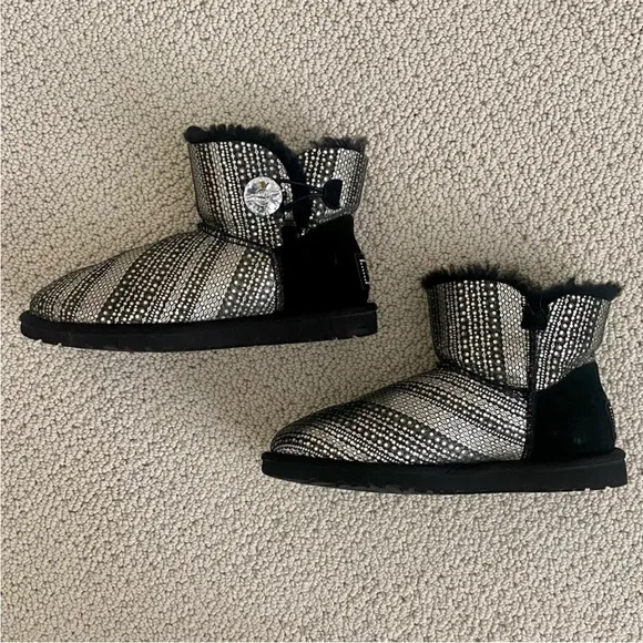 UGG Mini Bailey Bling Boots