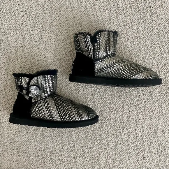 UGG Mini Bailey Bling Boots