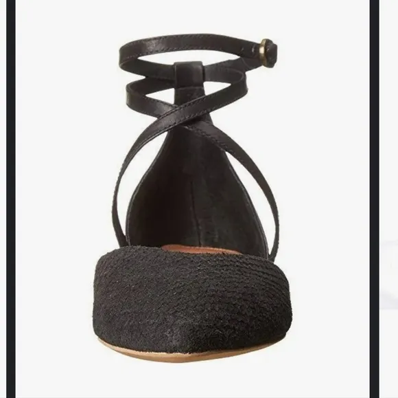 Ugg Shoes | Ugg Wrap Ankle Izabel Mar| Black Ankle Wrap| Pointed Toe| Size 7