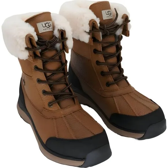 UGG Women's Adirondack III Chestnut Boots - Size 9M 40 EU