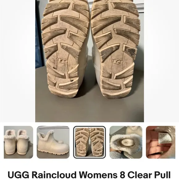 UGG Women's Raincloud Boots - Cream
