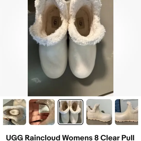 UGG Women's Raincloud Boots - Cream