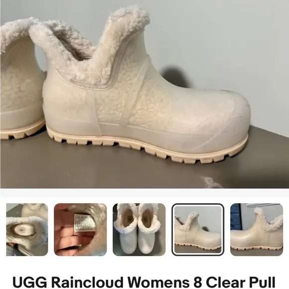 UGG Women's Raincloud Boots - Cream