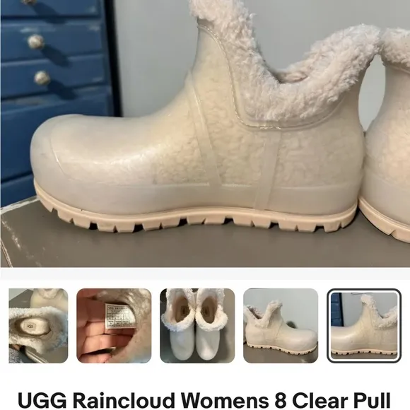 UGG Women's Raincloud Boots - Cream