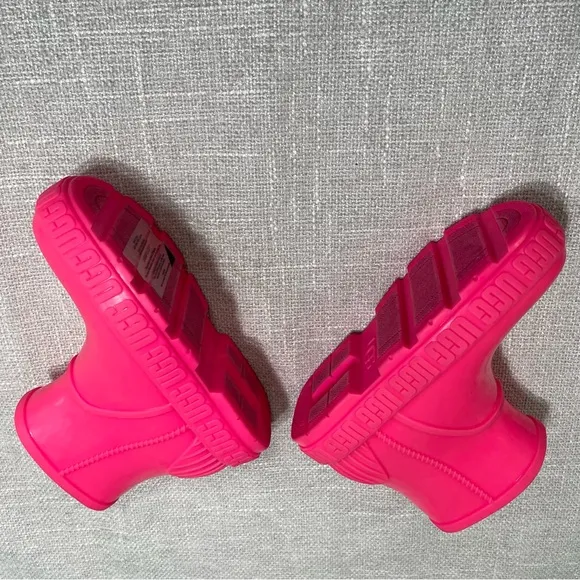 Uggs Youth Girls Rain Boots Size 1 Taffy Pink  Drizlita Tpe New Without Box