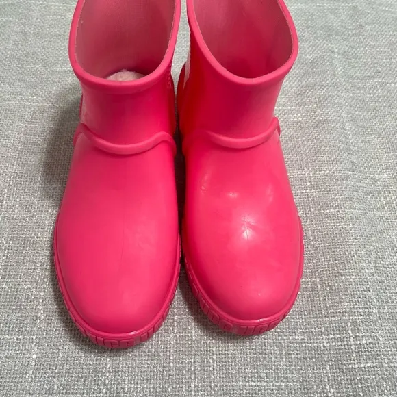 Uggs Youth Girls Rain Boots Size 1 Taffy Pink  Drizlita Tpe New Without Box