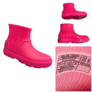 Uggs Youth Girls Rain Boots Size 1 Taffy Pink  Drizlita Tpe New Without Box