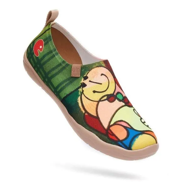 UIN Women's Walking Shoes Knitted Comfort Loafers (Dreamy Hug Toledo)