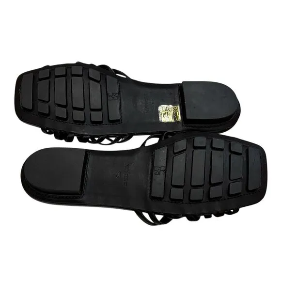 ULLA JOHNSON  Althea Cage Slide Shoes in Black NWB Size 38