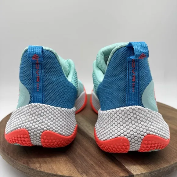Under Armour 3026899 300 UA Curry Hovr Splash 3 Blue White Shoes Mens Sz‎ 11 EUC