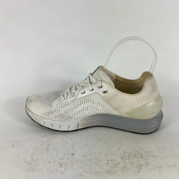 Under Armour Hovr Sonic 2 Sneakers Women's 8 White Mesh Lace Up Athletic Shoes