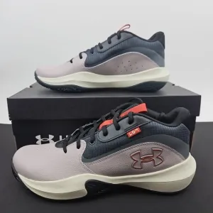 Under Armour Lockdown 7 Tetra Gray‎ Basketball Shoes 3028512-101 Men's Size 11.5