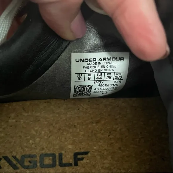 Under Armour Men's Golf Shoe Size 10
