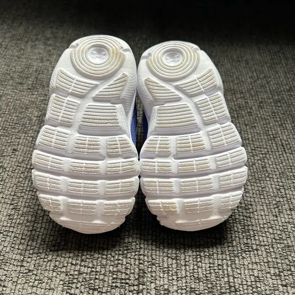 Under Armour Purple and White Sneakers with Mesh Upper