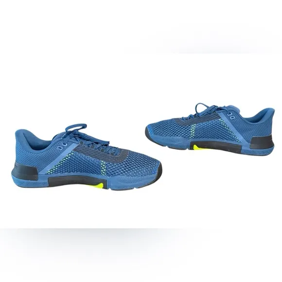 Under Armour TriBase Reign 4 Blue Training  Shoes Men’s Size 14
