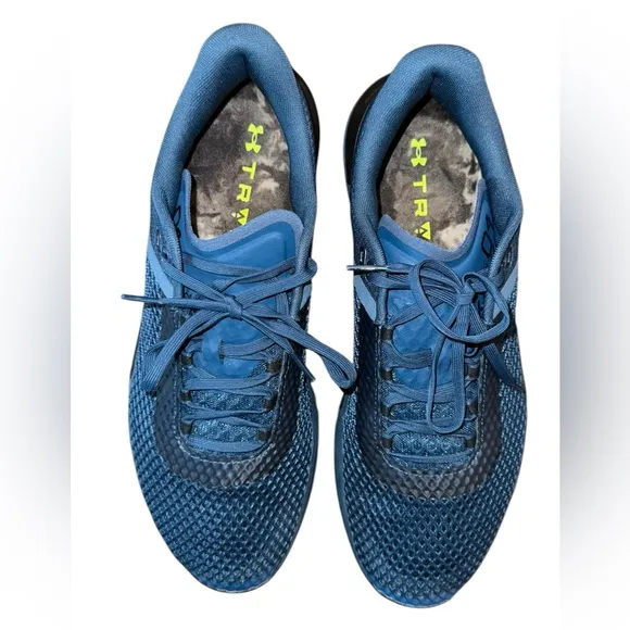 Under Armour TriBase Reign 4 Blue Training  Shoes Men’s Size 14
