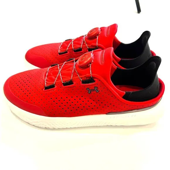 Under Armour Unisex Slip Speed Red Mesh Training Shoes