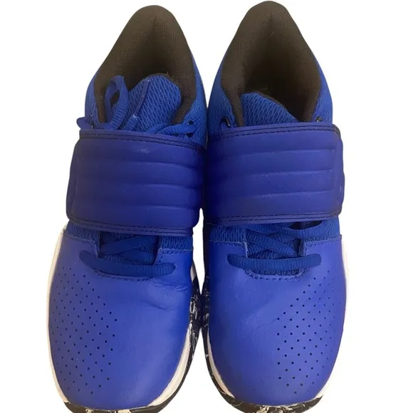 Under Armour Zone Big Kids  4Y Royal Blue Basketball Shoes