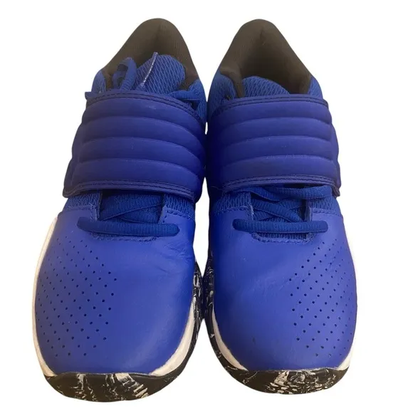 Under Armour Zone Big Kids  4Y Royal Blue Basketball Shoes