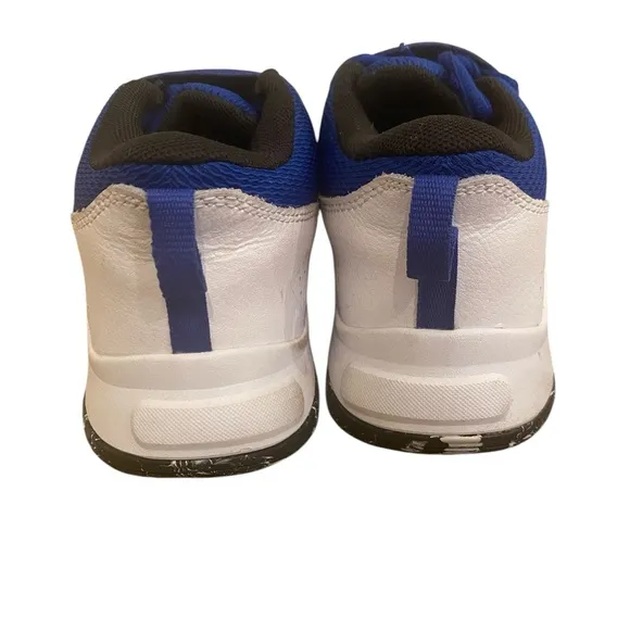 Under Armour Zone Big Kids  4Y Royal Blue Basketball Shoes