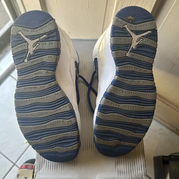 Used Air Jordan 10 Retro size 9-1/2