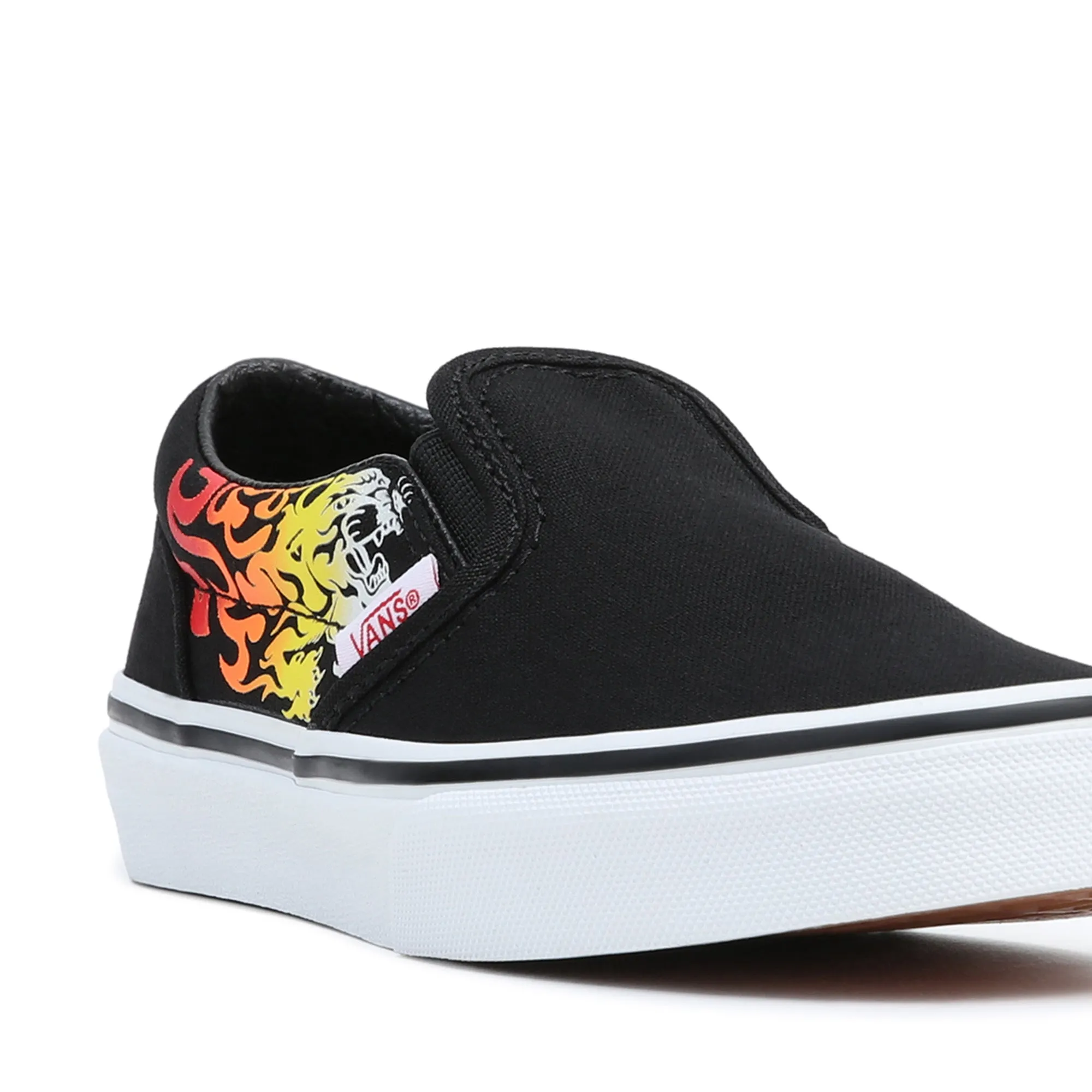 Uy Classic Slip-On Ferocious Flame Racing Red/Black
