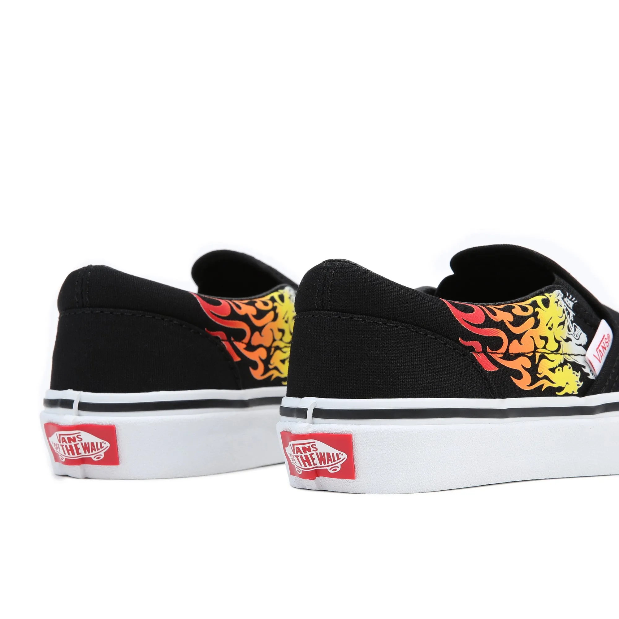 Uy Classic Slip-On Ferocious Flame Racing Red/Black