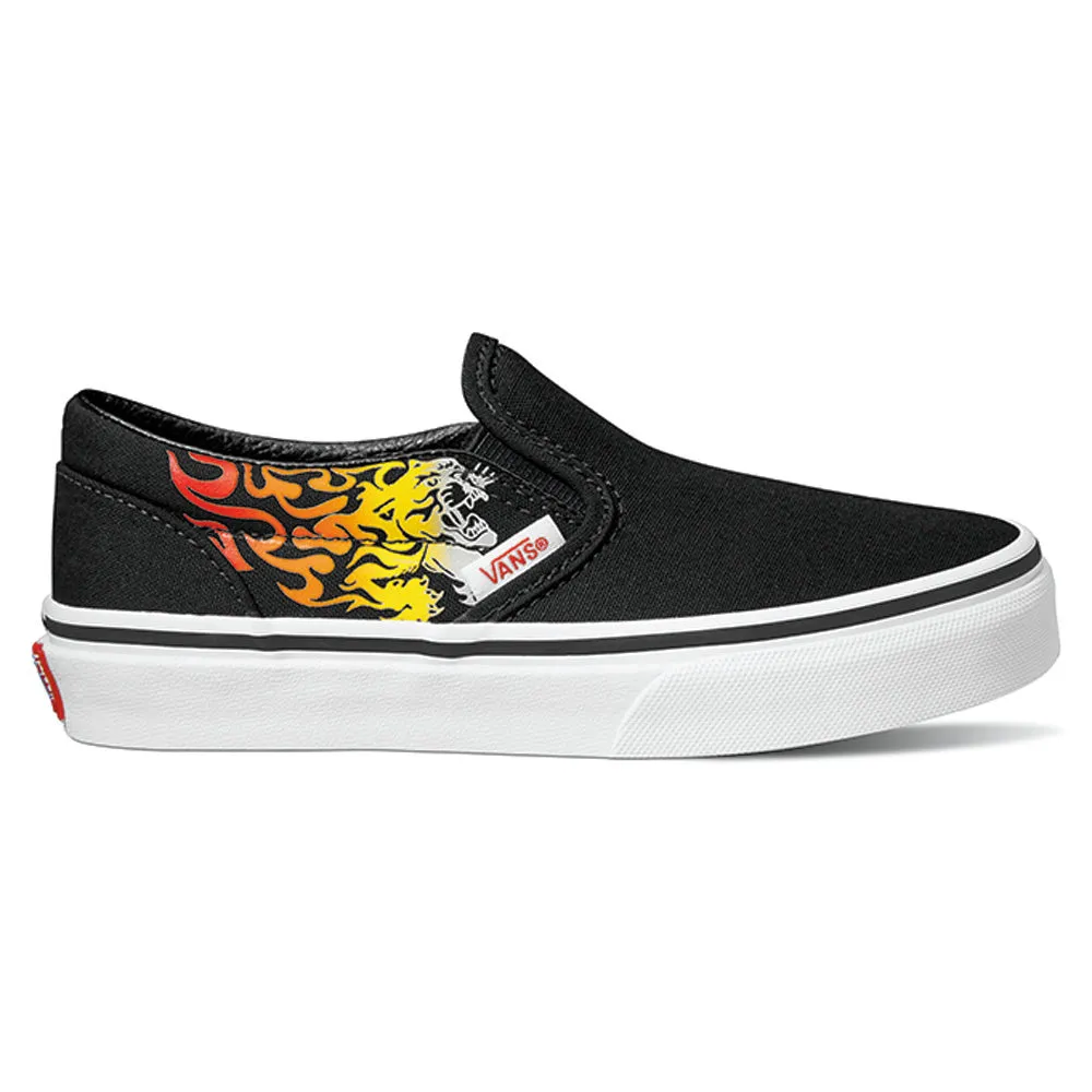 Uy Classic Slip-On Ferocious Flame Racing Red/Black