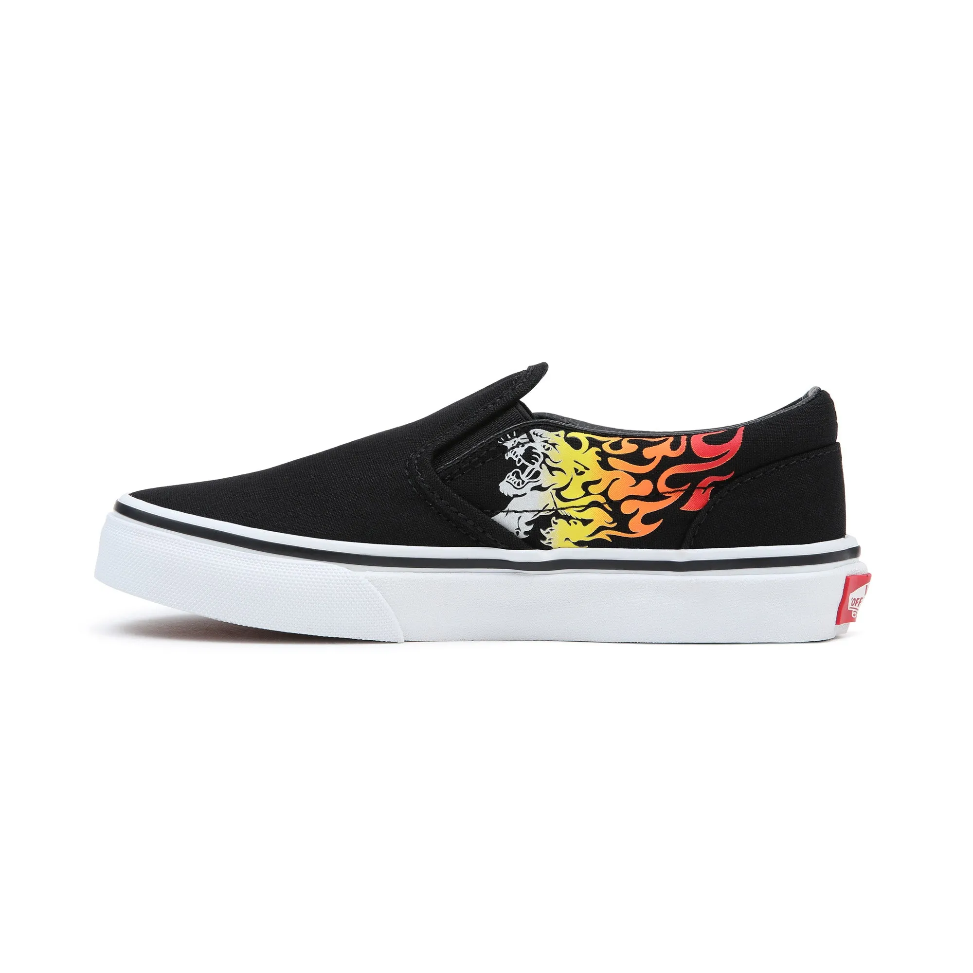 Uy Classic Slip-On Ferocious Flame Racing Red/Black