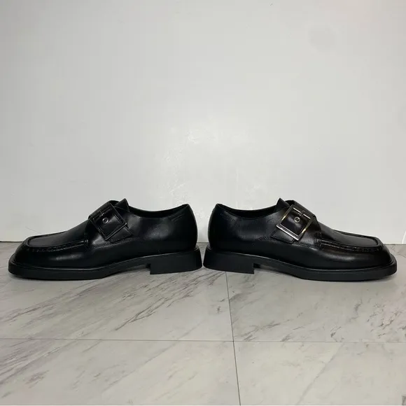 Vagabond Jaclyn Monk Balck Leather Shoe 10
