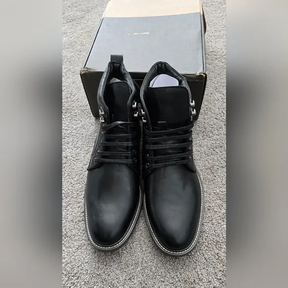 Vance Co. Men's Langford Ankle Boots Black  Size9.5  NIB